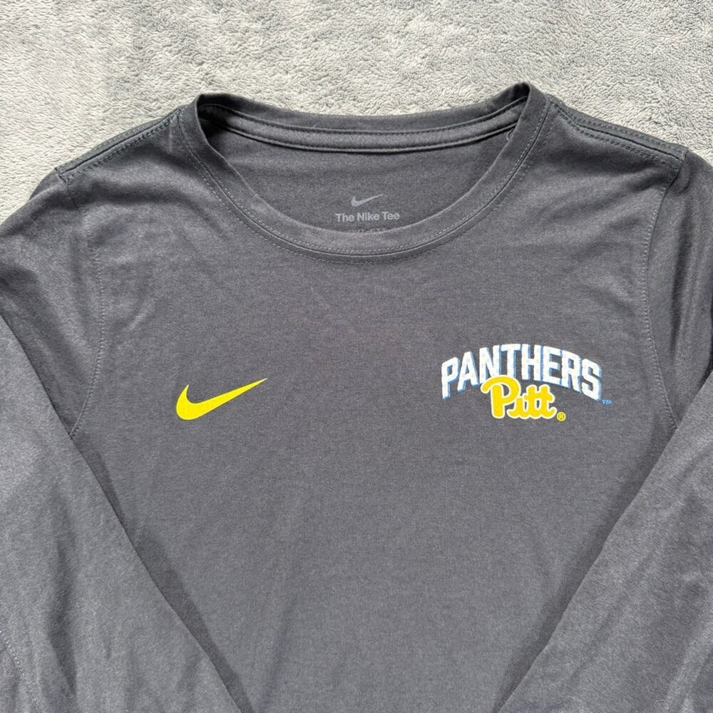 Nike Youth Pittsburg Panthers Legend Long Sleeve Tee Grey Dri-fit